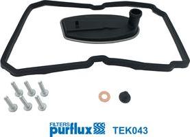 Purflux TEK043 - Hydraulic Filter, automatic transmission www.autospares.lv