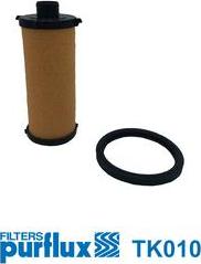 Purflux TK010 - Hydraulic Filter, automatic transmission www.autospares.lv