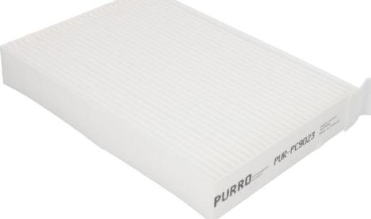 PURRO PUR-PC9023 - Filter, interior air www.autospares.lv