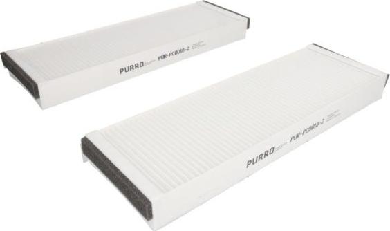 PURRO PUR-PC0018-2 - Filtrs, Salona telpas gaiss www.autospares.lv