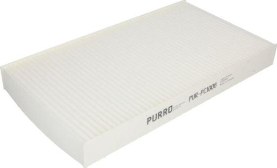 PURRO PUR-PC1008 - Фильтр воздуха в салоне www.autospares.lv