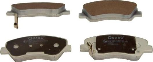 QUARO QP9954 - Brake Pad Set, disc brake www.autospares.lv