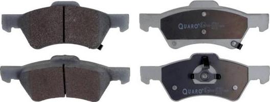 QUARO QP9601 - Brake Pad Set, disc brake www.autospares.lv