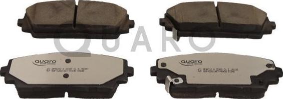 QUARO QP9131C - Тормозные колодки, дисковые, комплект www.autospares.lv