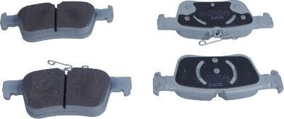 QUARO QP9821 - Brake Pad Set, disc brake www.autospares.lv