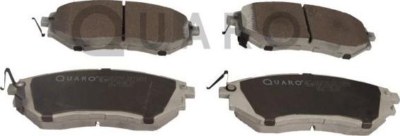 QUARO QP9736 - Brake Pad Set, disc brake www.autospares.lv