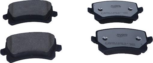 QUARO QP4465C - Brake Pad Set, disc brake www.autospares.lv