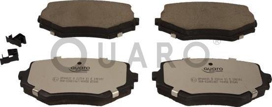 QUARO QP4402C - Тормозные колодки, дисковые, комплект www.autospares.lv