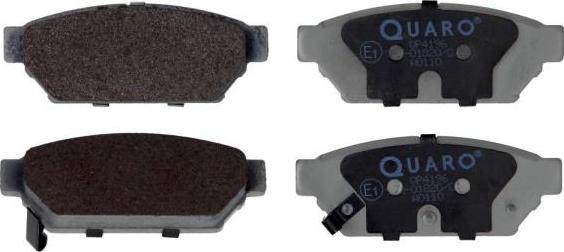 QUARO QP4196 - Brake Pad Set, disc brake www.autospares.lv