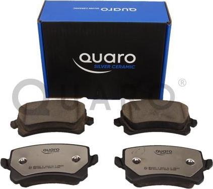 QUARO QP4222C - Тормозные колодки, дисковые, комплект www.autospares.lv