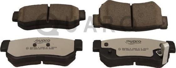 QUARO QP4792C - Brake Pad Set, disc brake www.autospares.lv