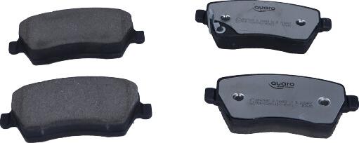 QUARO QP4769C - Brake Pad Set, disc brake www.autospares.lv