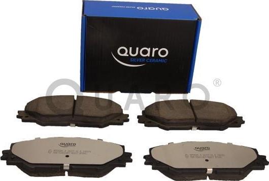 QUARO QP5928C - Bremžu uzliku kompl., Disku bremzes www.autospares.lv