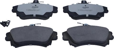 QUARO QP5487C - Brake Pad Set, disc brake www.autospares.lv