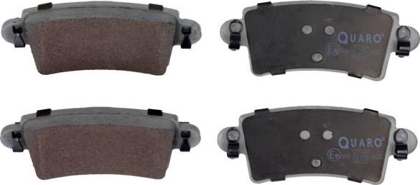 QUARO QP5366 - Brake Pad Set, disc brake www.autospares.lv