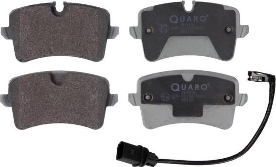 QUARO QP5296 - Тормозные колодки, дисковые, комплект www.autospares.lv