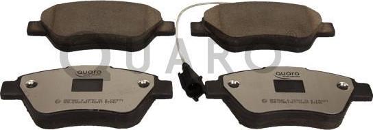 QUARO QP5786C - Brake Pad Set, disc brake www.autospares.lv