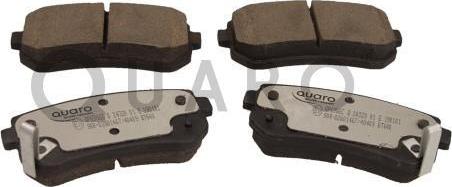 QUARO QP6986C - Brake Pad Set, disc brake www.autospares.lv