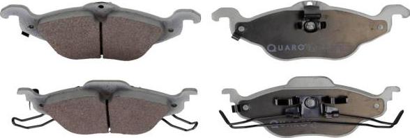 QUARO QP6444 - Brake Pad Set, disc brake www.autospares.lv