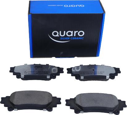 QUARO QP6454C - Brake Pad Set, disc brake www.autospares.lv