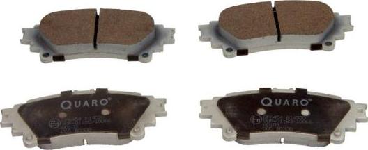 QUARO QP6454 - Brake Pad Set, disc brake www.autospares.lv