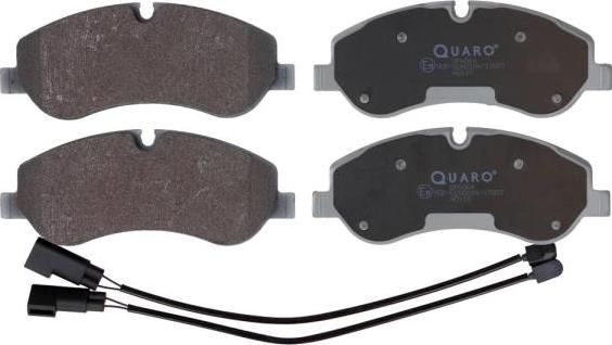 QUARO QP6064 - Тормозные колодки, дисковые, комплект www.autospares.lv