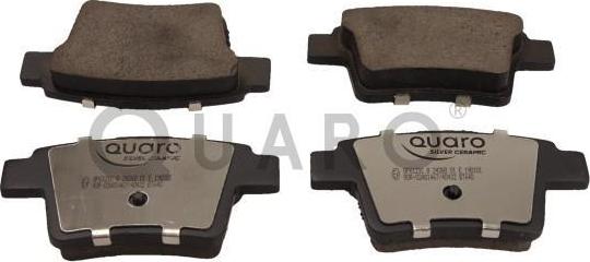 QUARO QP6121C - Brake Pad Set, disc brake www.autospares.lv