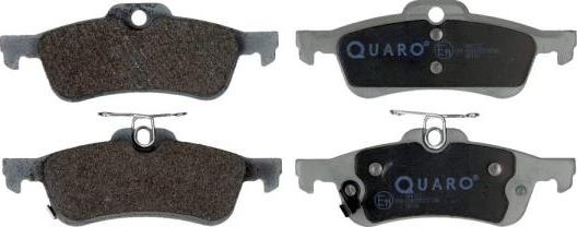 QUARO QP6172 - Brake Pad Set, disc brake www.autospares.lv