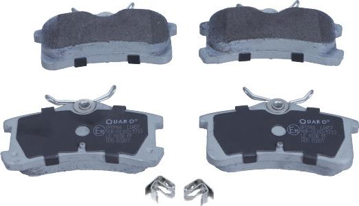 QUARO QP0966 - Brake Pad Set, disc brake www.autospares.lv