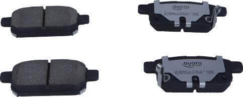 QUARO QP0961C - Brake Pad Set, disc brake www.autospares.lv