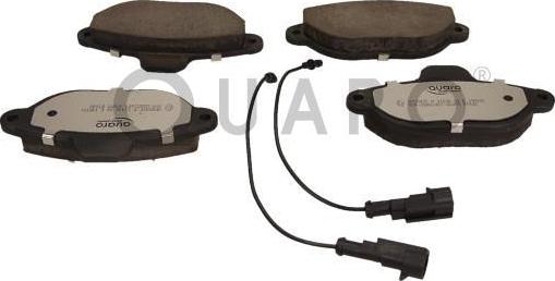 QUARO QP0042C - Brake Pad Set, disc brake www.autospares.lv