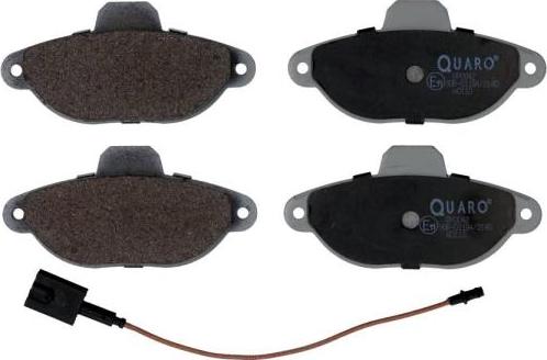 QUARO QP0042 - Brake Pad Set, disc brake www.autospares.lv