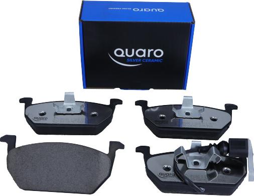 QUARO QP0086C - Тормозные колодки, дисковые, комплект www.autospares.lv