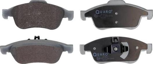 QUARO QP0827 - Bremžu uzliku kompl., Disku bremzes www.autospares.lv