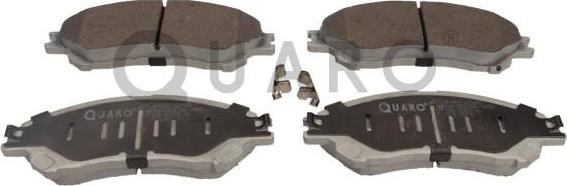 QUARO QP1939 - Brake Pad Set, disc brake www.autospares.lv