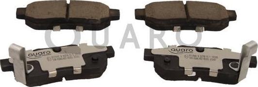 QUARO QP1584C - Brake Pad Set, disc brake www.autospares.lv