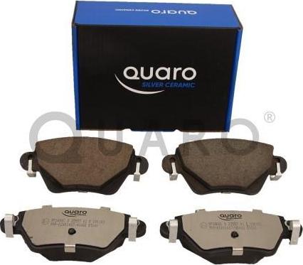 QUARO QP1666C - Тормозные колодки, дисковые, комплект www.autospares.lv