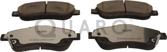 QUARO QP1687C - Brake Pad Set, disc brake www.autospares.lv