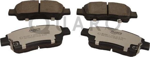 QUARO QP1296C - Brake Pad Set, disc brake www.autospares.lv