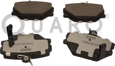 QUARO QP1226C - Тормозные колодки, дисковые, комплект www.autospares.lv