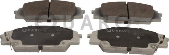 QUARO QP8493 - Тормозные колодки, дисковые, комплект www.autospares.lv