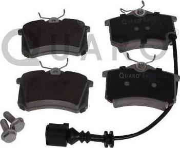 QUARO QP8041 - Brake Pad Set, disc brake www.autospares.lv