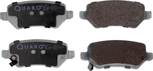 QUARO QP8346 - Brake Pad Set, disc brake www.autospares.lv