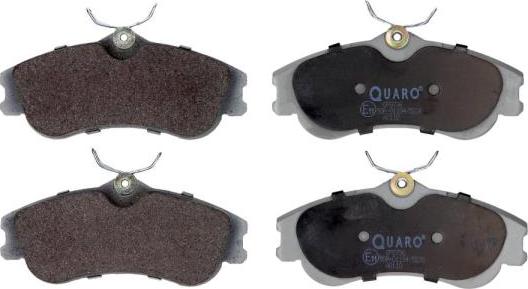 QUARO QP8796 - Brake Pad Set, disc brake www.autospares.lv