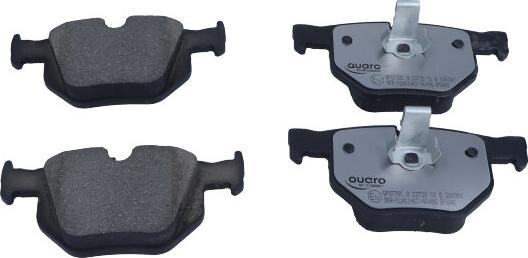 QUARO QP8739C - Brake Pad Set, disc brake www.autospares.lv