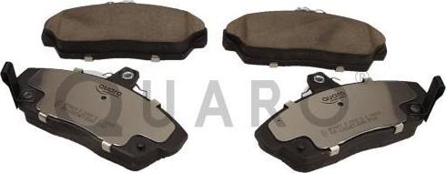 QUARO QP3947C - Brake Pad Set, disc brake www.autospares.lv