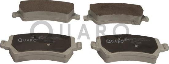 QUARO QP3408 - Тормозные колодки, дисковые, комплект www.autospares.lv