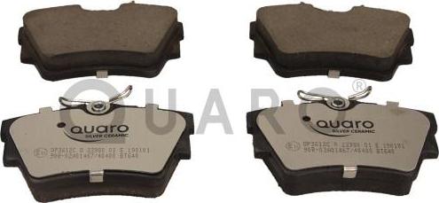 QUARO QP3612C - Brake Pad Set, disc brake www.autospares.lv