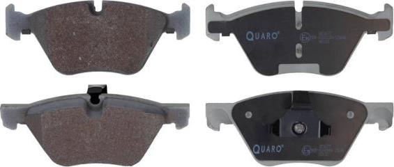 QUARO QP3677 - Тормозные колодки, дисковые, комплект www.autospares.lv