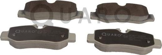 QUARO QP3069 - Bremžu uzliku kompl., Disku bremzes www.autospares.lv